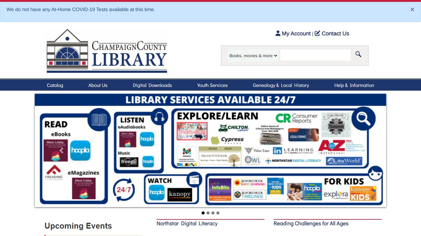 Home Page | Champaign County Public Library